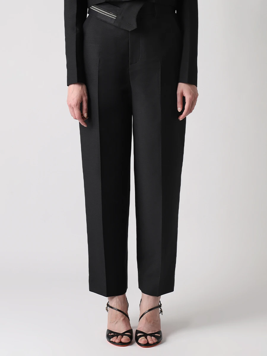 Брюки из мохера и шерсти