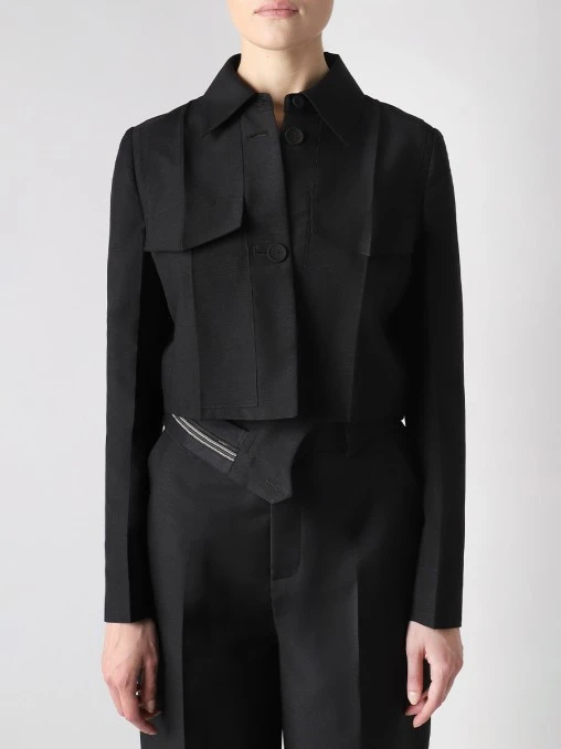Куртка однотонная FENDI