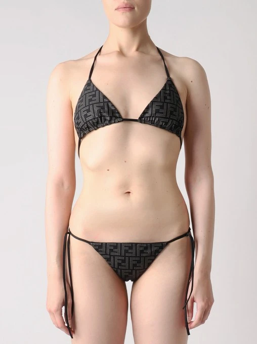 Купальник с логотипом FENDI