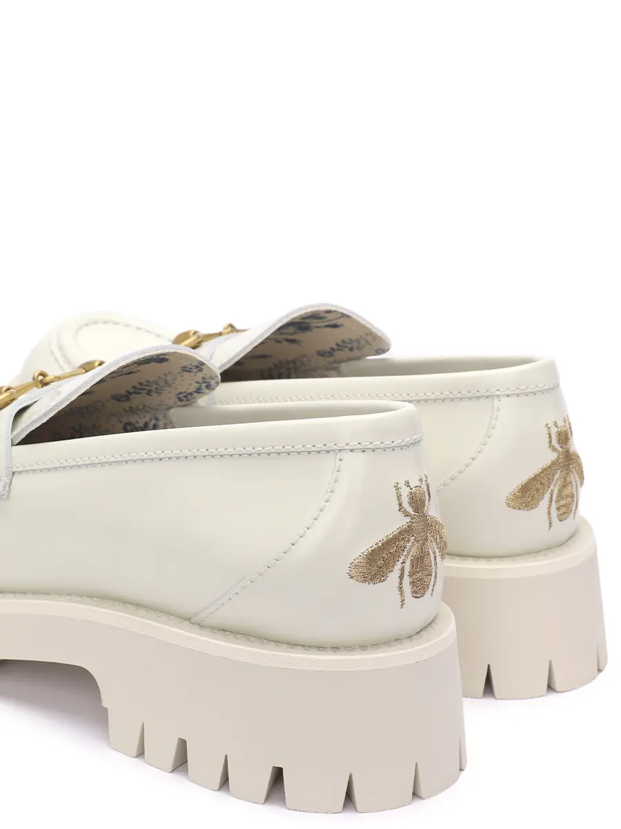 Лоферы кожаные