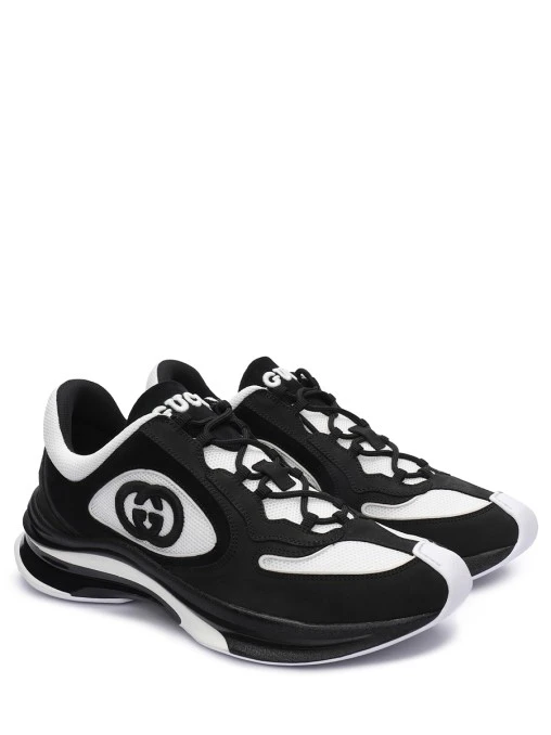 Кроссовки комбинированные GUCCI