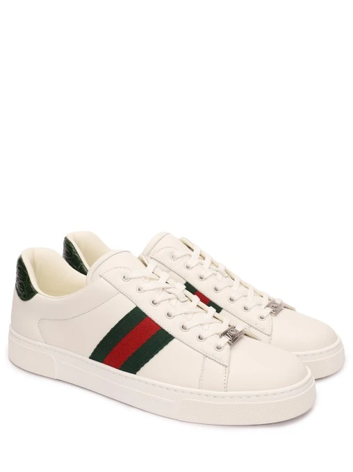 Кеды кожаные Ace GUCCI