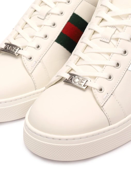 Кеды кожаные Ace GUCCI