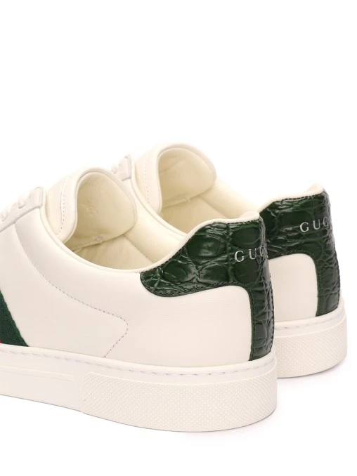 Кеды кожаные Ace GUCCI
