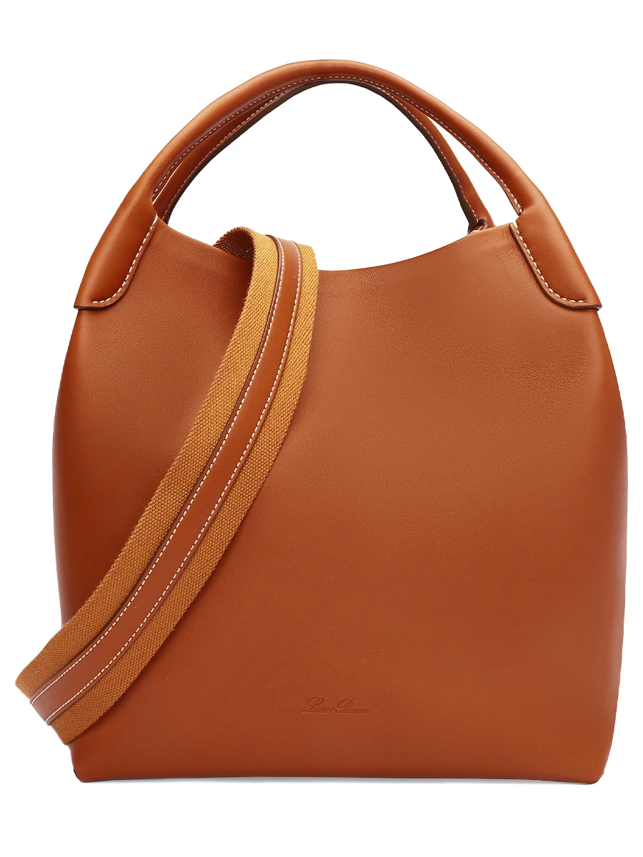 Сумка Loro Piana Bale кожаная