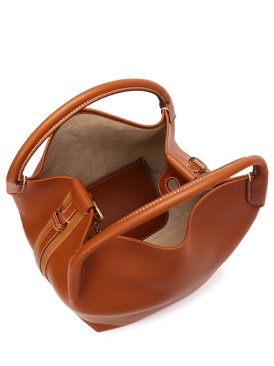 Сумка Loro Piana Bale кожаная