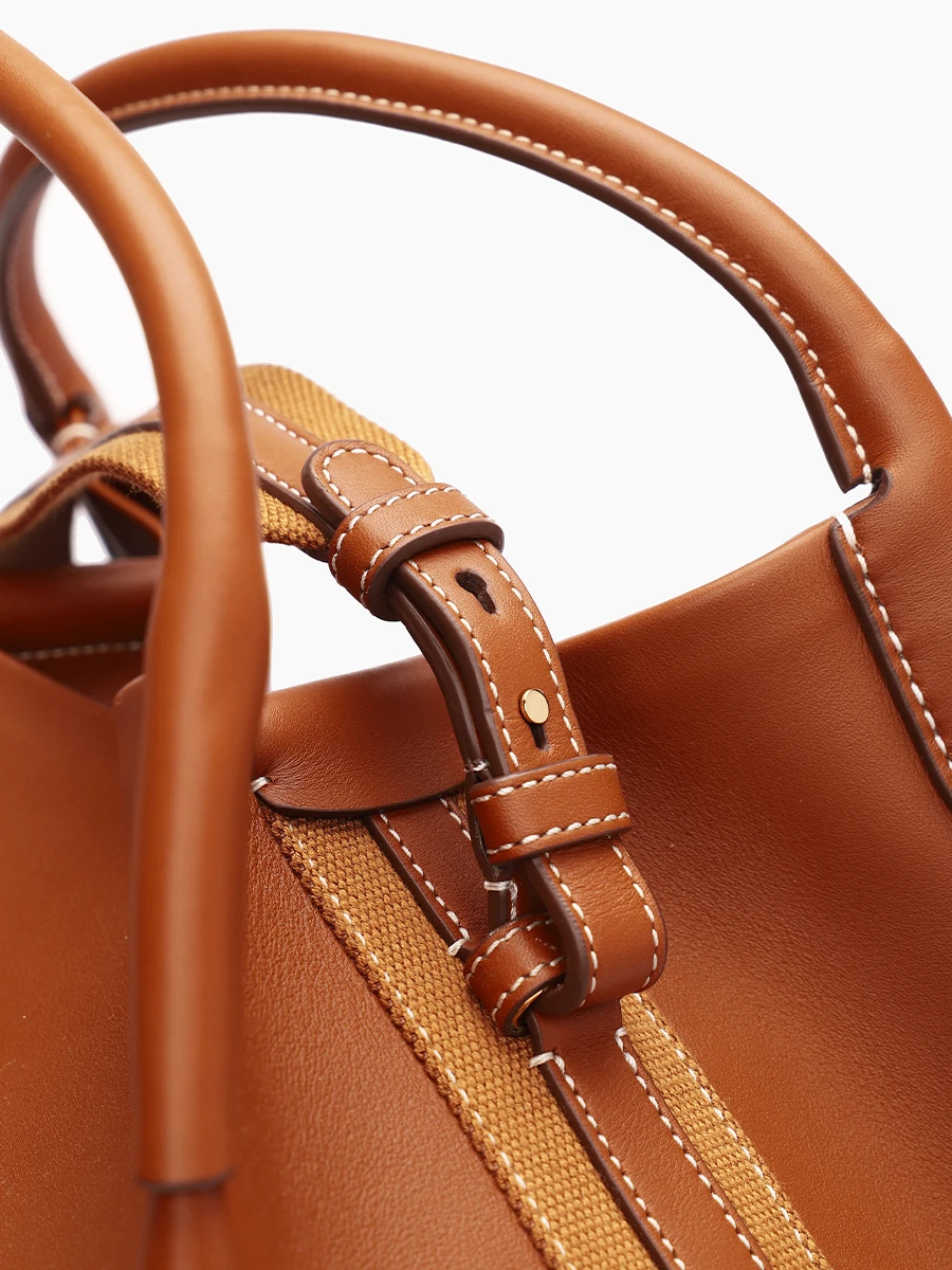 Сумка Loro Piana Bale кожаная