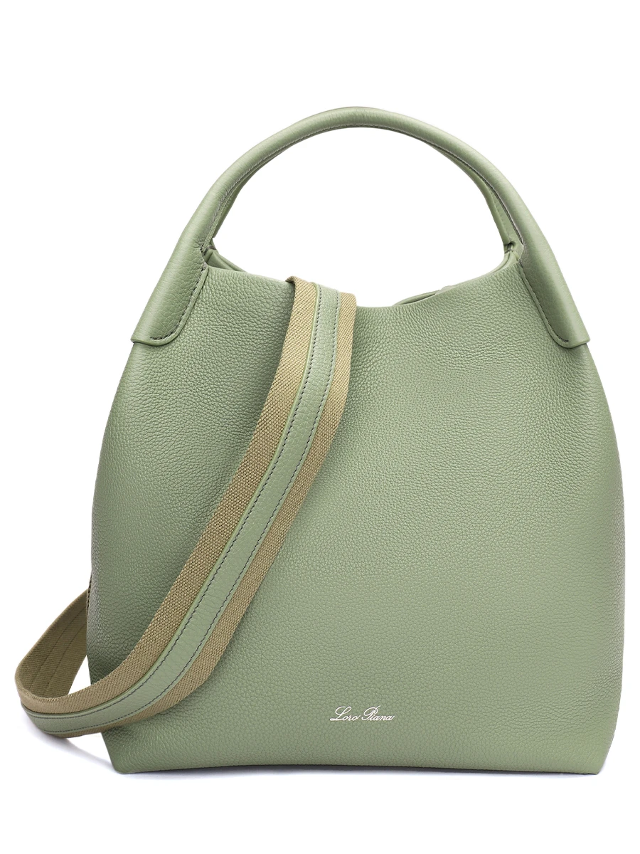 Сумка Loro Piana Bale кожаная