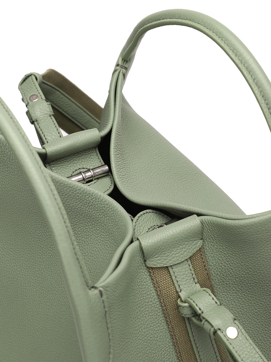 Сумка Loro Piana Bale кожаная