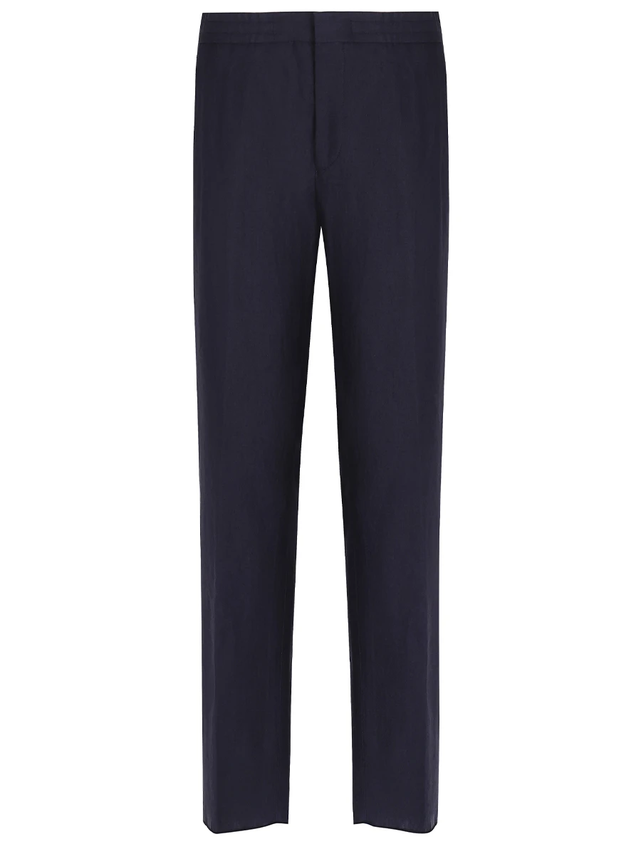 Брюки льняные