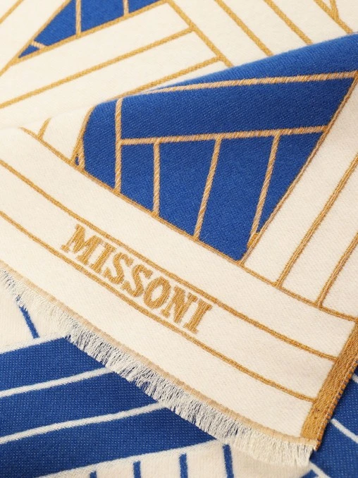 Плед с принтом MISSONI