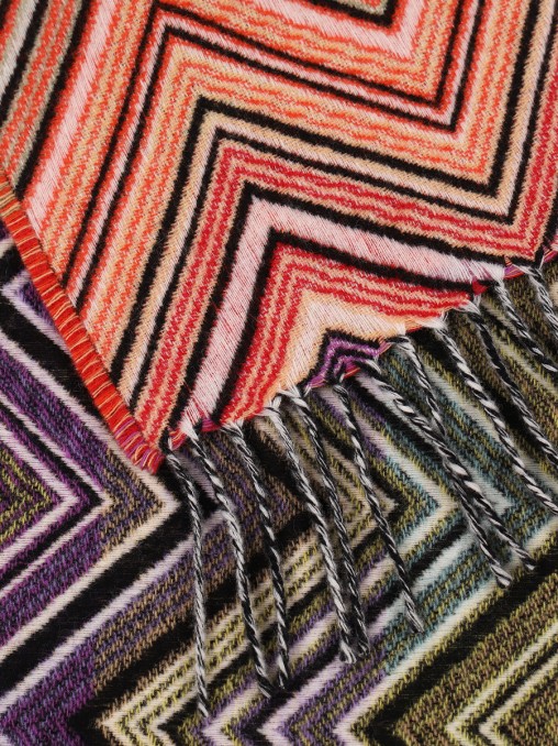 Плед шерстяной MISSONI