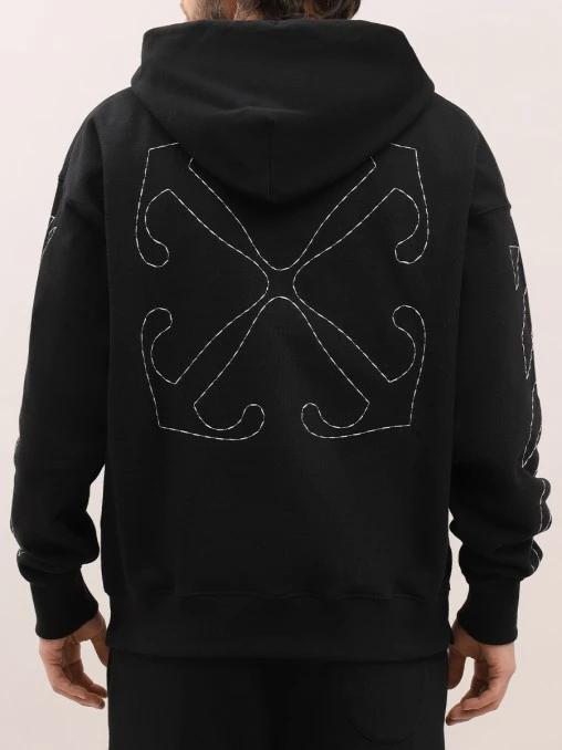 Худи хлопковое OFF-WHITE