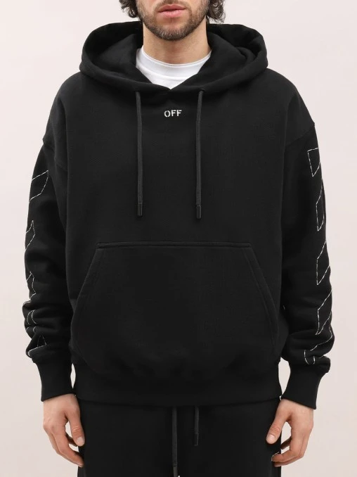Худи хлопковое OFF-WHITE