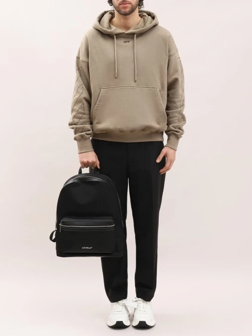 Худи хлопковое OFF-WHITE