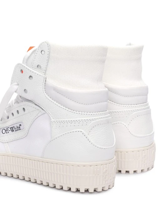 Кеды кожаные OFF-WHITE