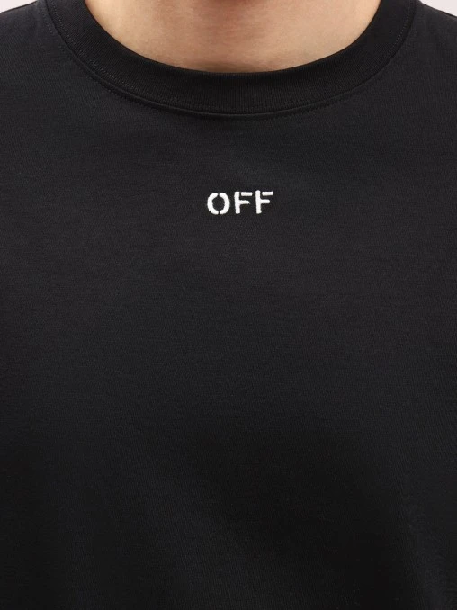 Футболка хлопковая OFF-WHITE