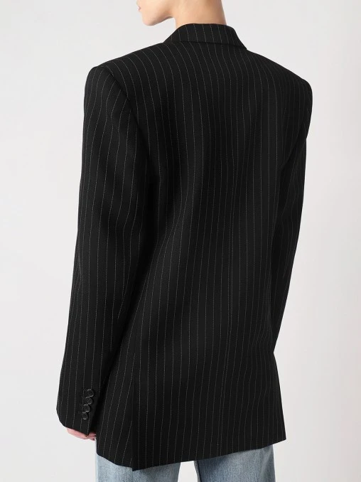 Жакет шерстяной SAINT LAURENT