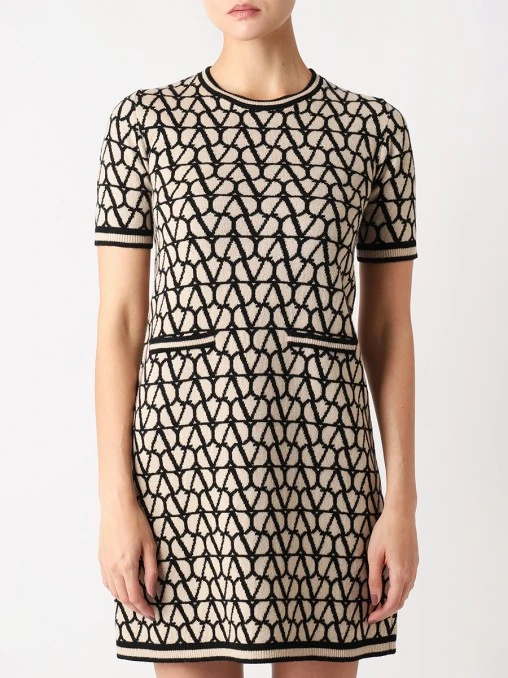 Платье шерстяное VALENTINO