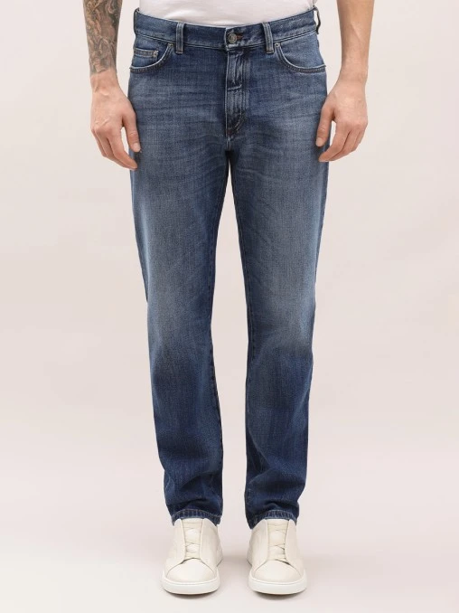 Джинсы хлопковые ZEGNA