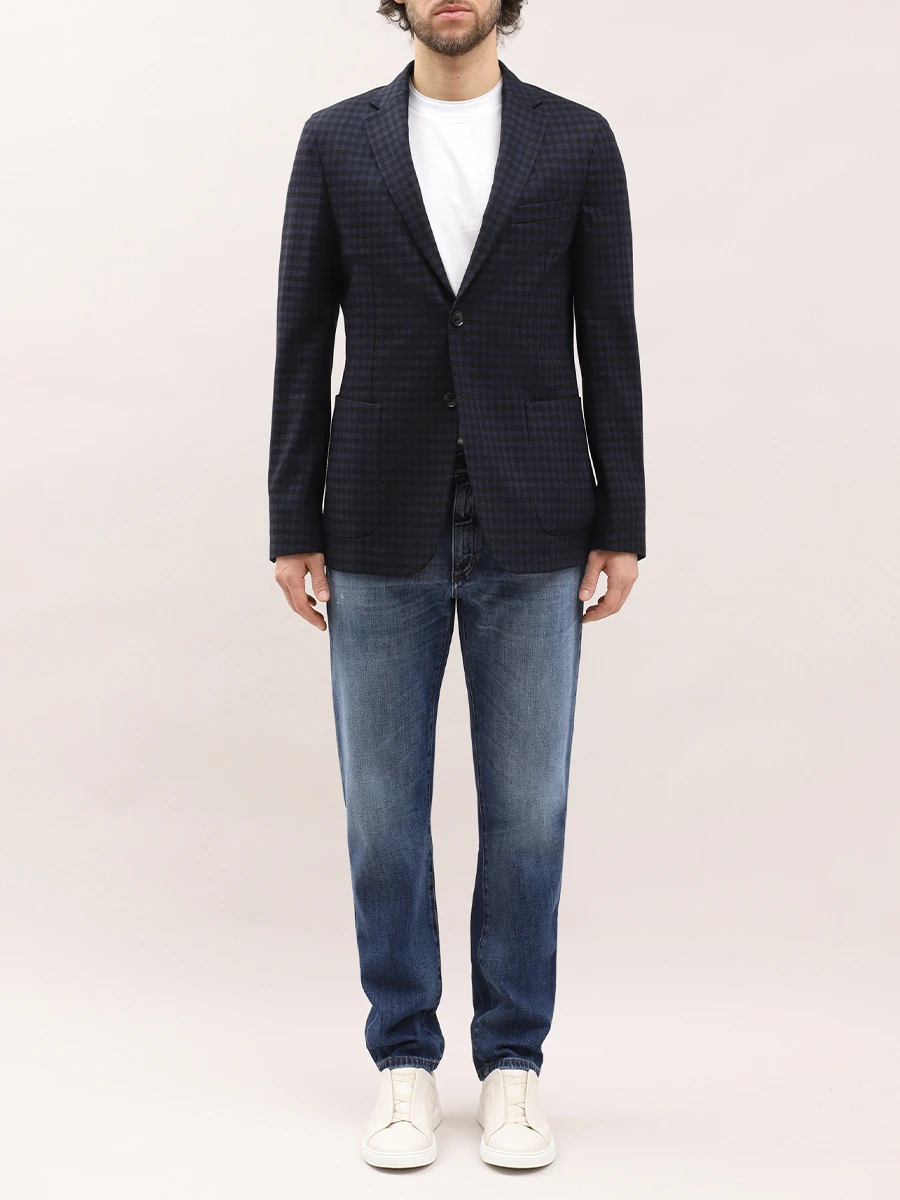 Пиджак шерстяной