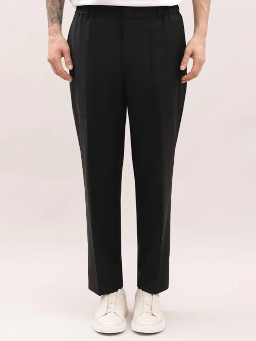 Брюки однотонные HELMUT LANG