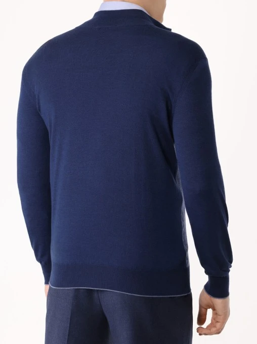 Джемпер шерстяной BERTOLO LUXURY MENSWEAR