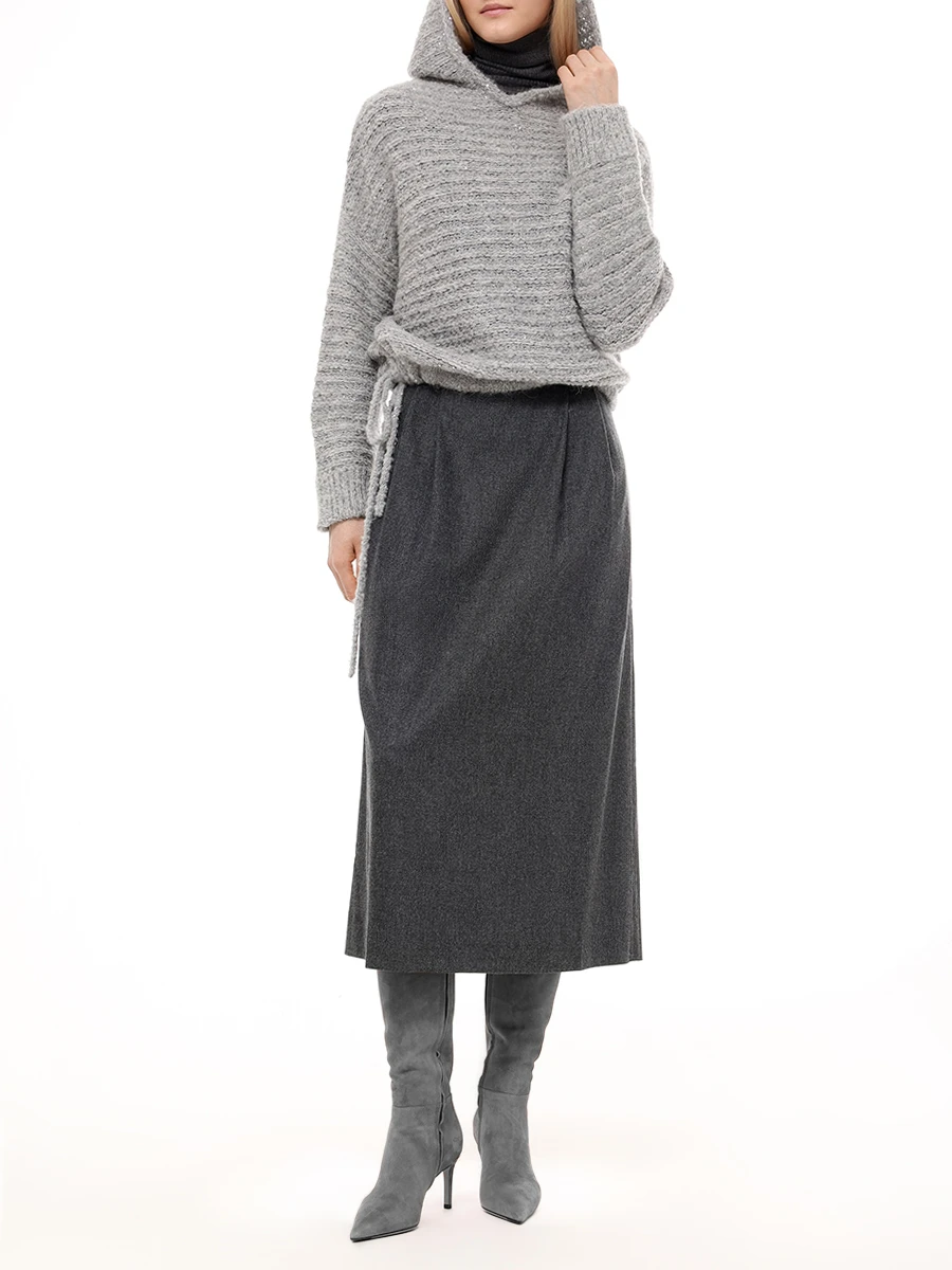 Худи с пайетками