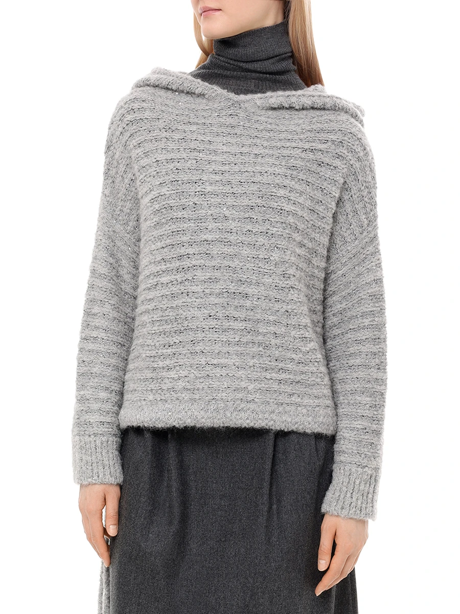 Худи с пайетками