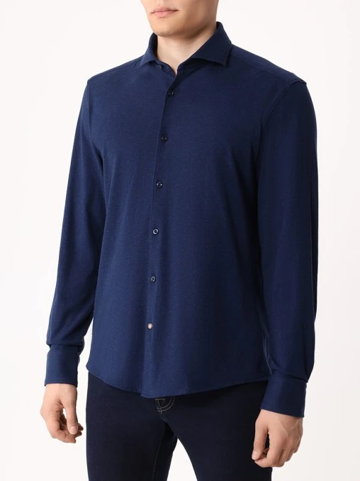 Рубашка Casual Fit хлопковая BOSS