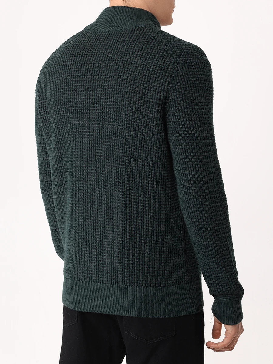 Кардиган из хлопка и шерсти