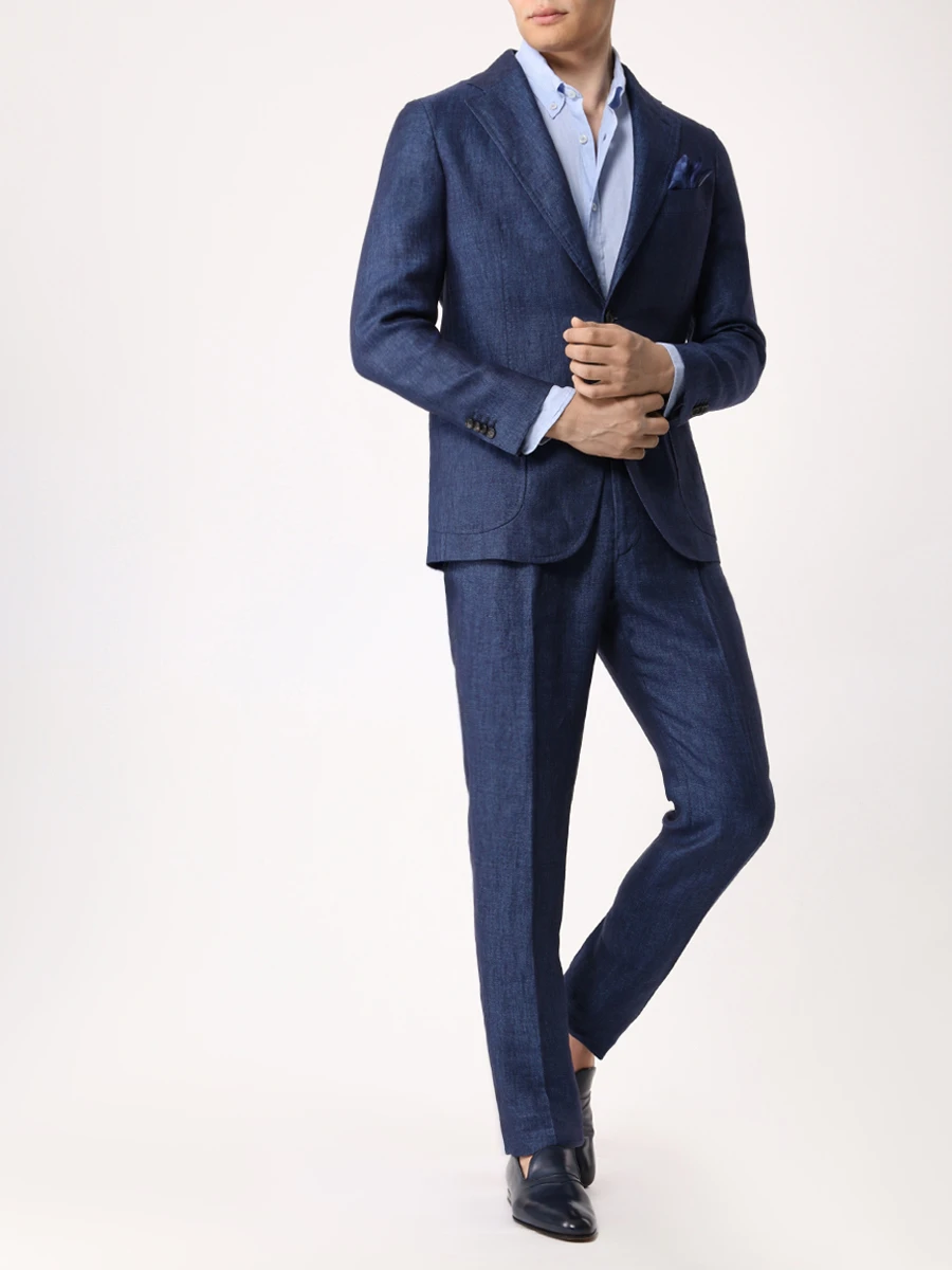 Рубашка Regular Fit льняная