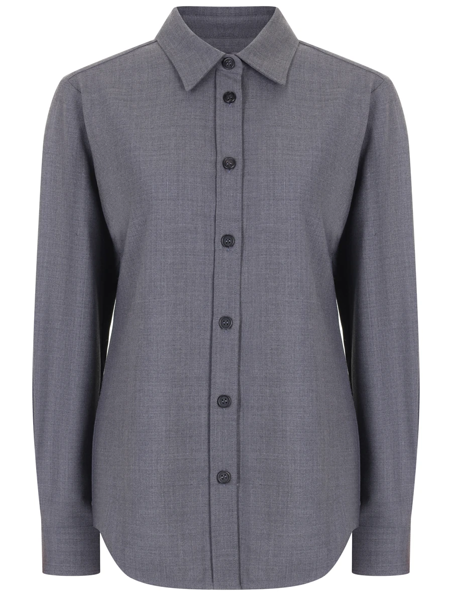 Рубашка однотонная