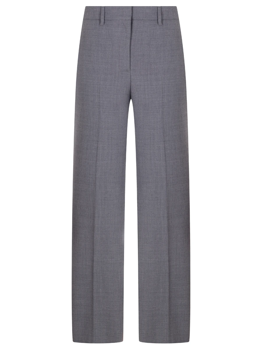 Брюки однотонные