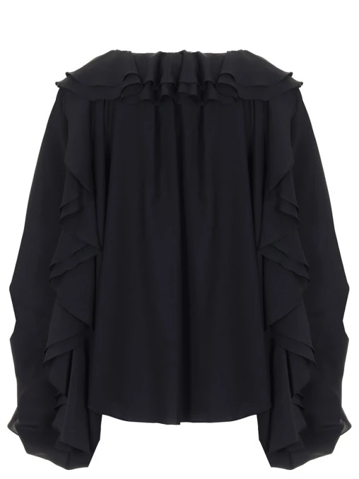 Блуза шелковая MAISON BOHEMIQUE