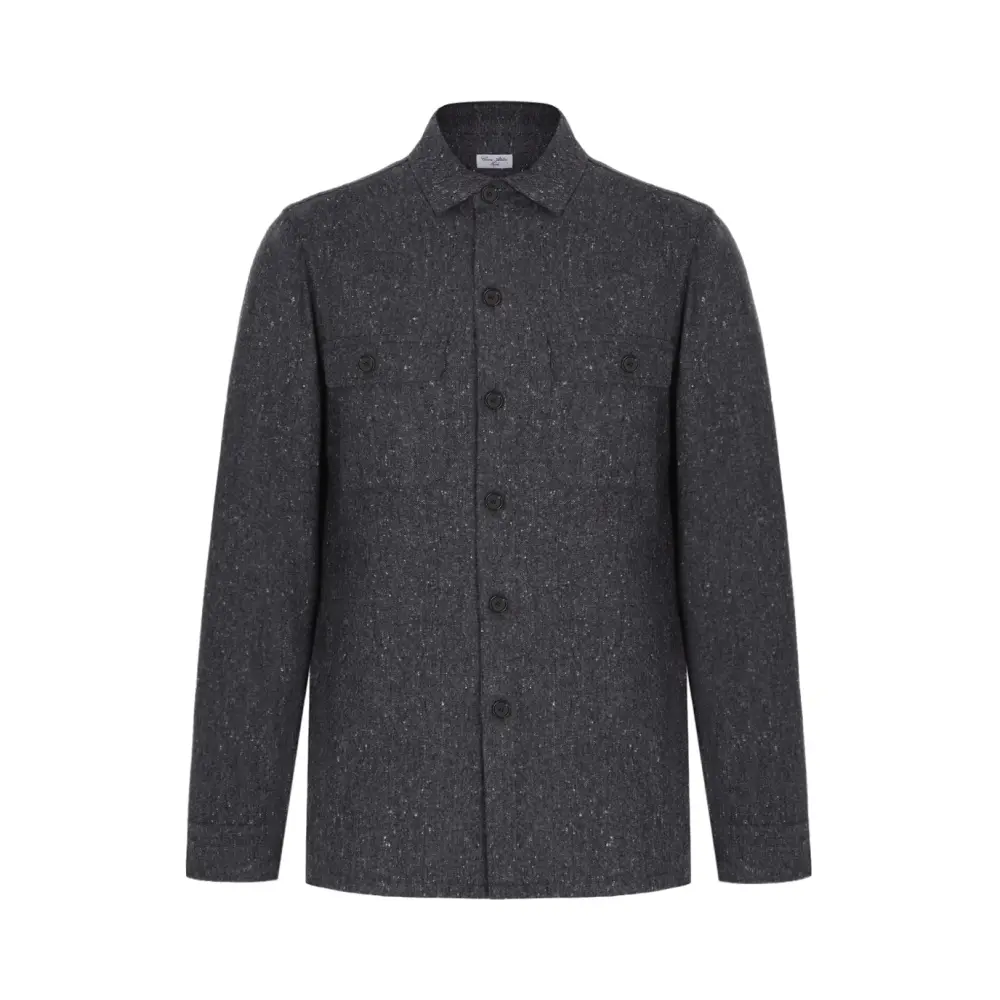 Рубашка Regular Fit шерстяная