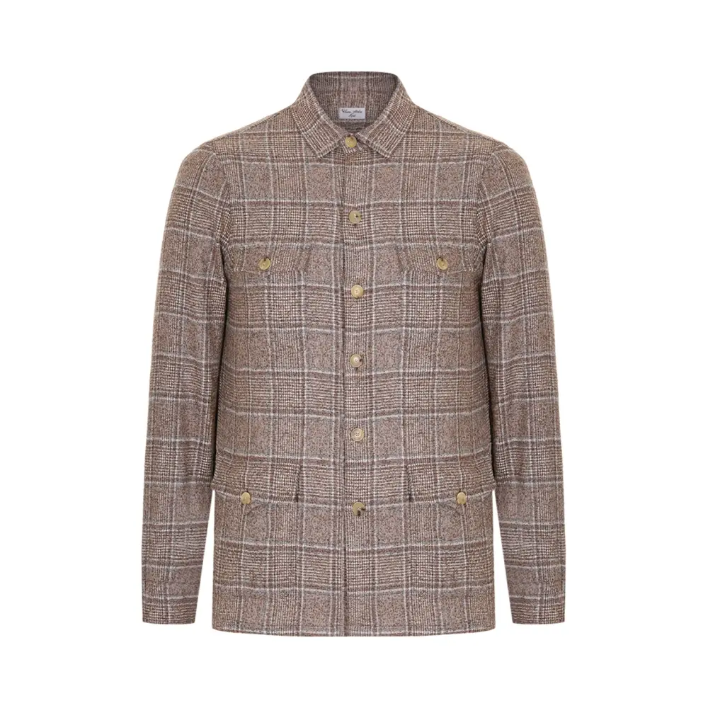 Рубашка Regular Fit шерстяная