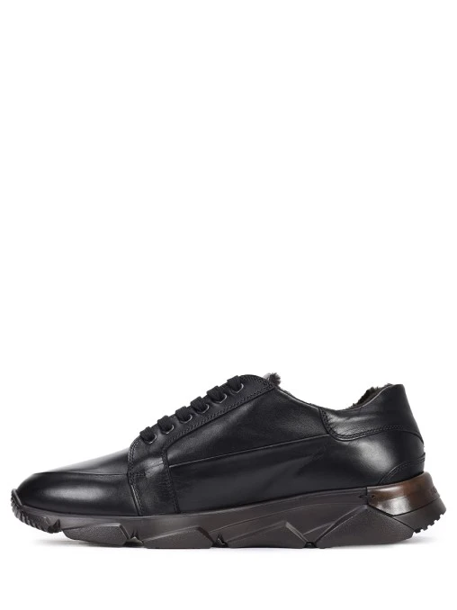 Кроссовки кожаные на меху BONTONI