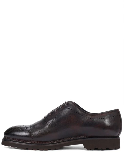 Оксфорды кожаные на байке BONTONI