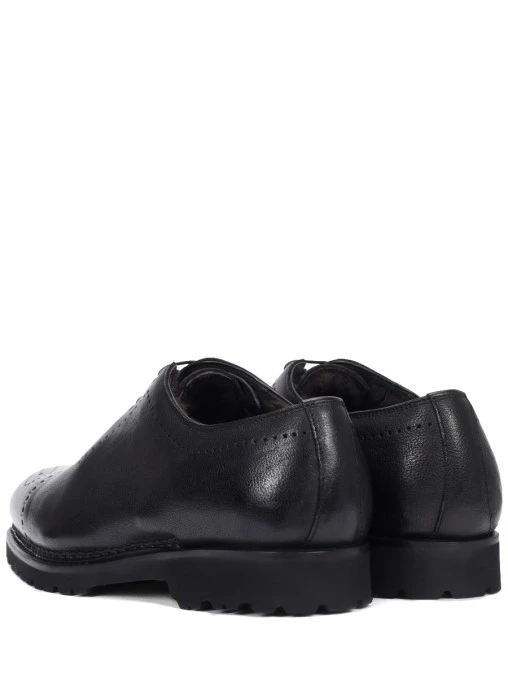 Оксфорды кожаные на меху BONTONI