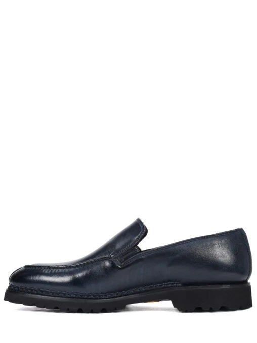 Лоферы кожаные на байке BONTONI