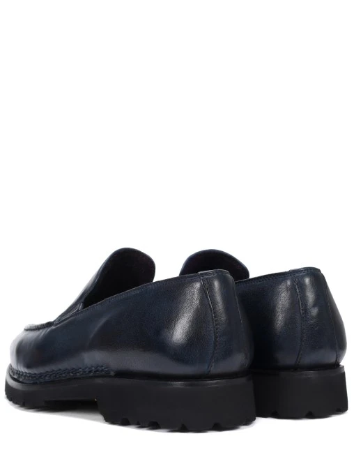 Лоферы кожаные на байке BONTONI
