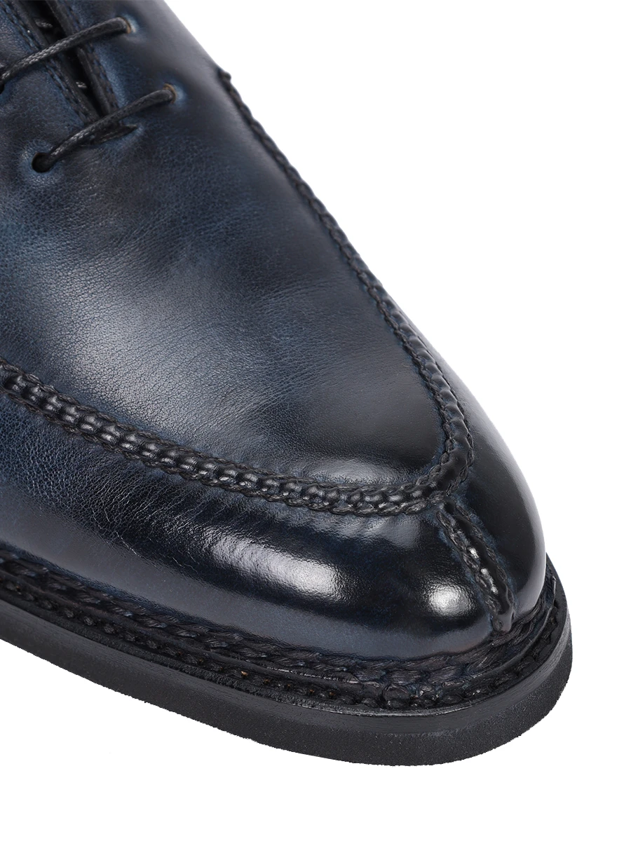 Оксфорды кожаные на байке