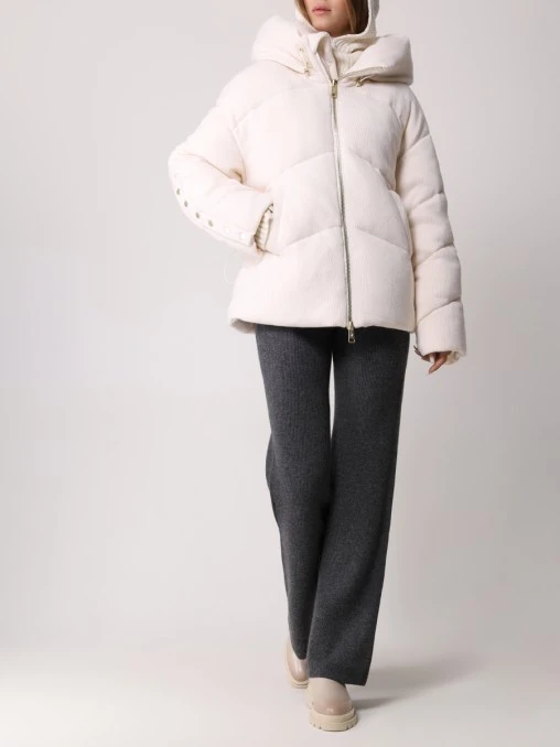 Пуховик стеганый NICOLE BENISTI