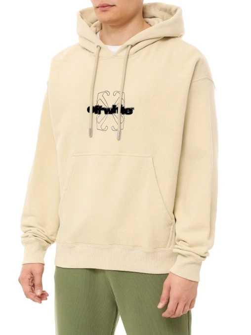 Худи хлопковое OFF-WHITE