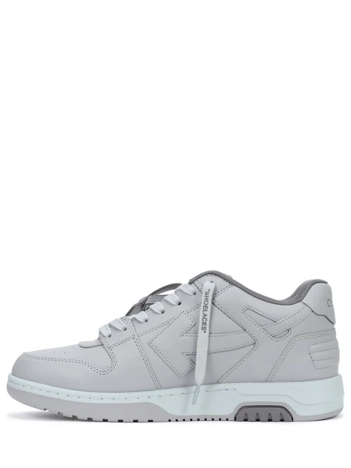 Кеды кожаные Out of Office OFF-WHITE