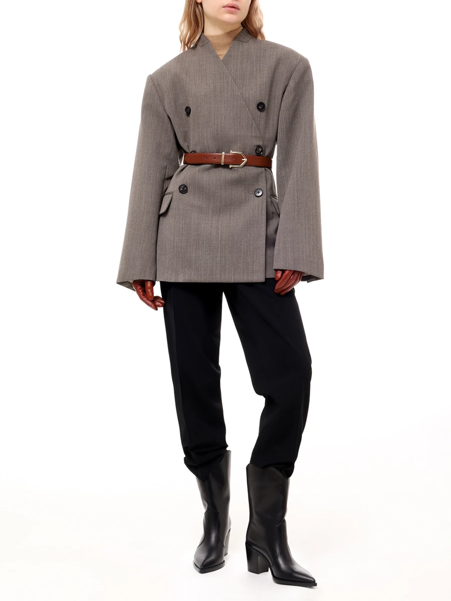 Брюки шерстяные