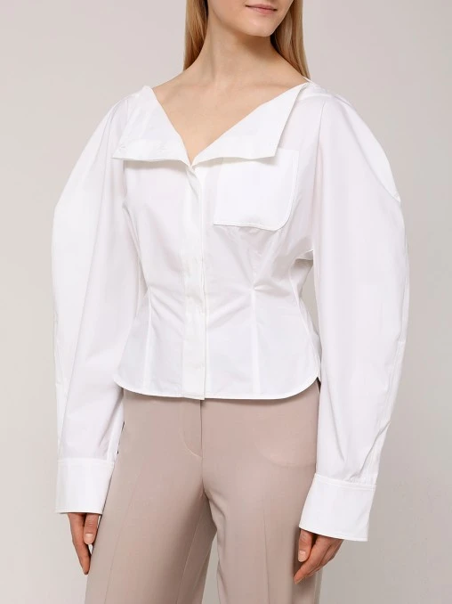 Блуза хлопковая La Chemise Barco JACQUEMUS