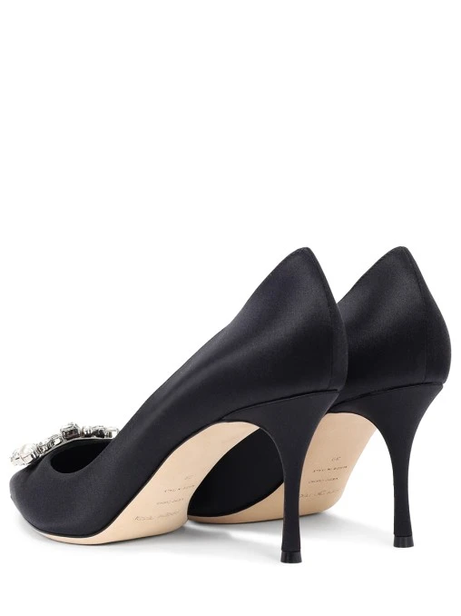Туфли сатиновые SR Godiva SERGIO ROSSI