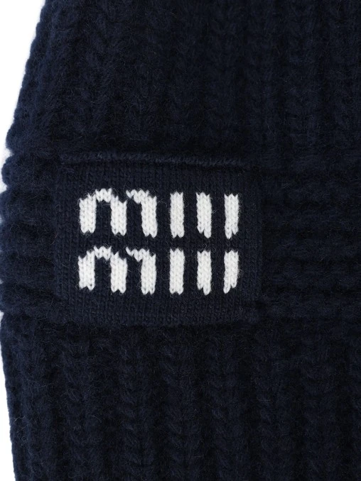 Шапка шерстяная MIU MIU